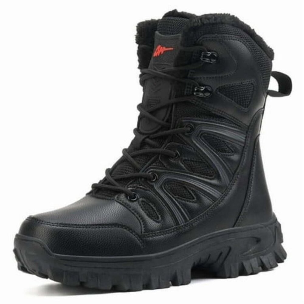 Stepedia Mens Waterproof Snow Boots Warm